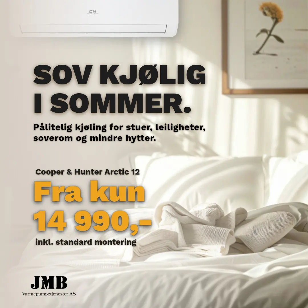 Panasonic varmepumpe tilbud Trondheim, Orkanger, Melhus